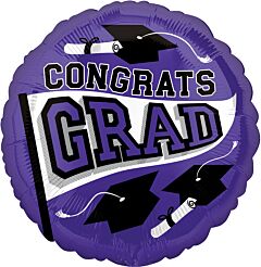 17" School Colors Be True to Your School - Purple