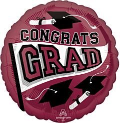 17" School Colors Be True to Your School - Berry