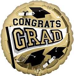 17" School Colors Be True to Your School - White Gold