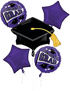 School Colors Be True to Your School - Purple