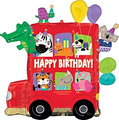 28" Party Bus Birthday