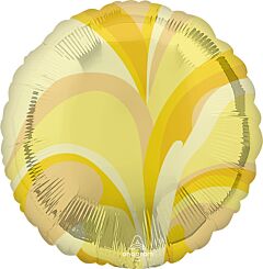 17" Gold Macro Marble