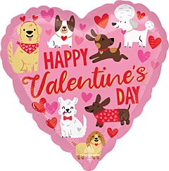 17" Doggone Cute Valentine