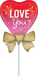 14" Love You Satin Better with Bows