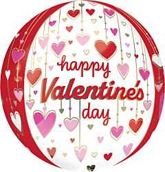 16" HVD Dangling Hearts