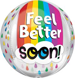 16" Feel Better Soon Rainbow Orbz