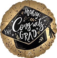 18" Satin Grad Achievement Burst