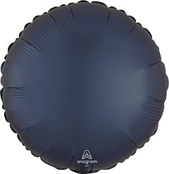 18" Satin True Navy Circle