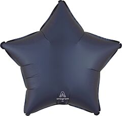 19" Satin True Navy Star