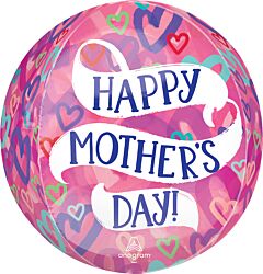 16" HMD Layered Hearts Orbz