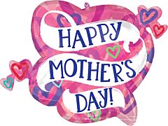 28" HMD Layered Hearts