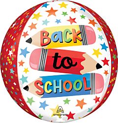 16" Write On Back to School Orbz