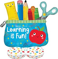 31" School In Session Pencil Pouch AirLoonz