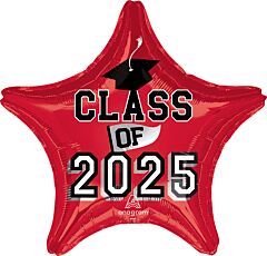 19" Class of 2025 - Red