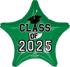 19" Class of 2025 - Green