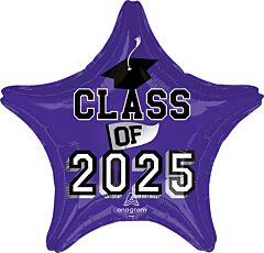 19" Class of 2025 Purple