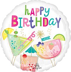 17" Cocktail Surprise Birthday