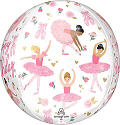 16" Ballerina Girl Birthday