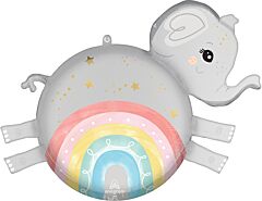 21"  Satin Baby Elephant