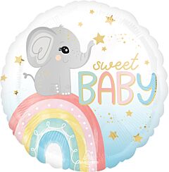 18"  Satin Baby Elephant