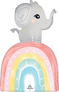 30"  Satin Baby Elephant