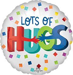 18"  Satin Hugging Wishes