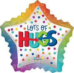 34"  Satin Hugging Wishes