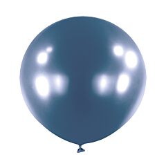 24" Anagram Satin Luxe Azure Latex