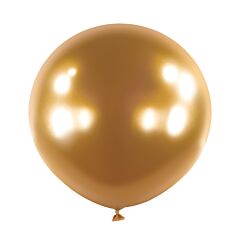 24" Anagram Satin Luxe Gold Sateen Latex