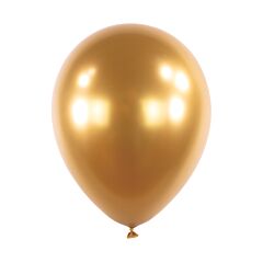 11" Anagram Satin Luxe Gold Sateen Latex