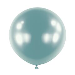 24" Anagram Satin Luxe Pastel Blue Latex