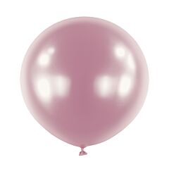 24" Anagram Satin Luxe Pastel Pink Latex