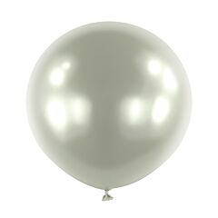 24" Anagram Satin Luxe Platinum Latex