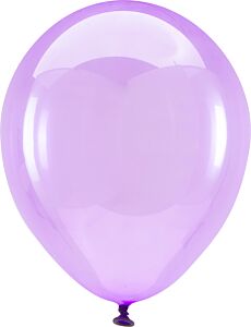 5" Anagram Crystal Clearz Purple Latex