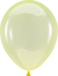 5" Anagram Crystal Clearz Yellow Latex