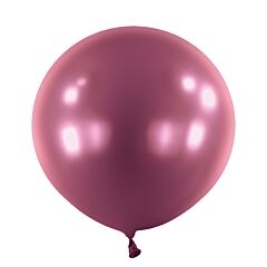 24" Anagram Metallic Burgundy Latex