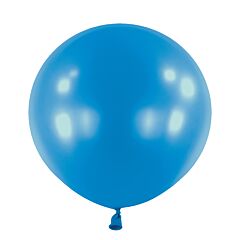 24" Anagram Metallic Bright Royal Blue Latex