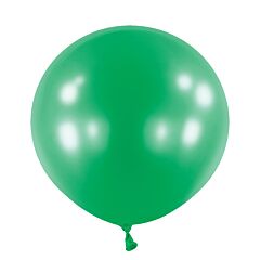 24" Anagram Metallic Festive Green Latex