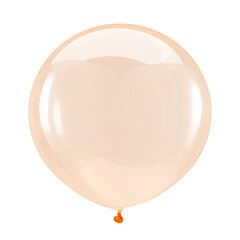 24" Anagram Crystal Clearz Orange Latex