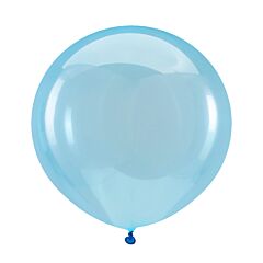 24" Anagram Crystal Clearz Blue Latex