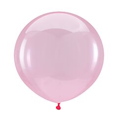 24" Anagram Crystal Clearz Pink Latex