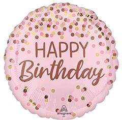 17" Pretty Pink Birthday