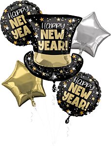 NYE Top Hat Bash Bouquet