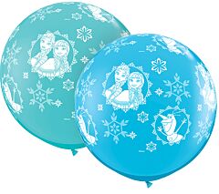 3' Qualatex Anna Elsa Olaf-A-Round Latex