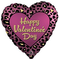 18" Satin Leopard Luxe