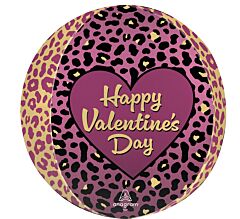 16" Satin HVD Leopard Luxe