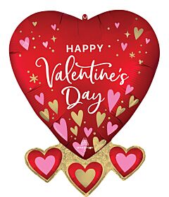 27" Satin Heartfelt Elegance