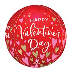 16" Satin Heartfelt Elegance