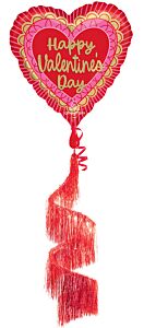 68" Valentine Scalloped Sweethearts Tail Airwalker