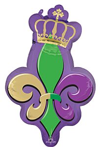 32" Satin Majestic Mardi Gras